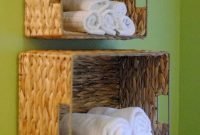 Luxury Towel Storage Ideas For Bathroom 06