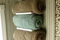 Luxury Towel Storage Ideas For Bathroom 12