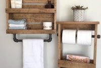 Luxury Towel Storage Ideas For Bathroom 22