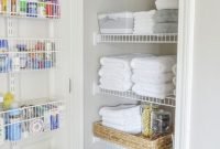 Luxury Towel Storage Ideas For Bathroom 24