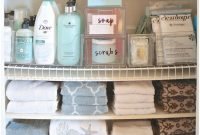 Luxury Towel Storage Ideas For Bathroom 38