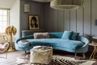 Popular Velvet Sofa Designs Ideas For Living Room 02