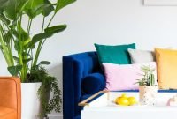 Popular Velvet Sofa Designs Ideas For Living Room 20