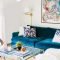 Popular Velvet Sofa Designs Ideas For Living Room 27