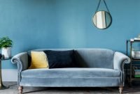 Popular Velvet Sofa Designs Ideas For Living Room 36