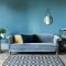 Popular Velvet Sofa Designs Ideas For Living Room 36