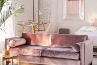 Popular Velvet Sofa Designs Ideas For Living Room 38