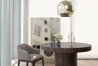 Striking Round Glass Table Designs Ideas For Dining Room 18