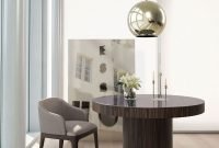 Striking Round Glass Table Designs Ideas For Dining Room 19