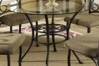 Striking Round Glass Table Designs Ideas For Dining Room 22