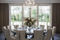 Striking Round Glass Table Designs Ideas For Dining Room 44