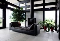 Catchy Living Room Designs Ideas With Bold Black Furniture 03