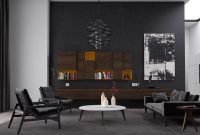 Catchy Living Room Designs Ideas With Bold Black Furniture 09