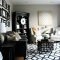 Catchy Living Room Designs Ideas With Bold Black Furniture 26