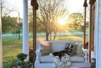 Comfy Porch Design Ideas For Backyard 32
