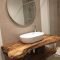 Cozy Small Bathroom Ideas With Wooden Decor 01
