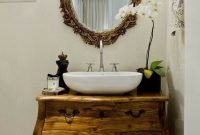 Cozy Small Bathroom Ideas With Wooden Decor 02