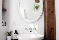 Cozy Small Bathroom Ideas With Wooden Decor 06