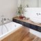 Cozy Small Bathroom Ideas With Wooden Decor 10