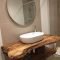 Cozy Small Bathroom Ideas With Wooden Decor 17