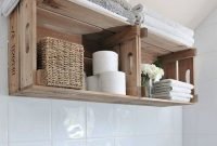 Cozy Small Bathroom Ideas With Wooden Decor 38