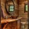 Cozy Small Bathroom Ideas With Wooden Decor 40