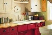 Creative Painted Kitchen Cabinets Design Ideas 06