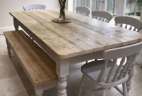 Cute Farmhouse Table Design Ideas Which Is Not Outdated 04