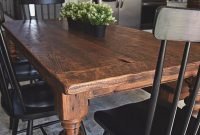 Cute Farmhouse Table Design Ideas Which Is Not Outdated 05
