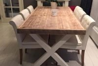 Cute Farmhouse Table Design Ideas Which Is Not Outdated 06