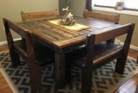 Cute Farmhouse Table Design Ideas Which Is Not Outdated 07