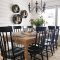 Cute Farmhouse Table Design Ideas Which Is Not Outdated 17