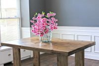 Cute Farmhouse Table Design Ideas Which Is Not Outdated 20