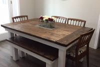 Cute Farmhouse Table Design Ideas Which Is Not Outdated 23