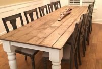 Cute Farmhouse Table Design Ideas Which Is Not Outdated 41