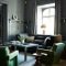 Enchanting Living Rooms Ideas With Combinations Of Grey Green 48