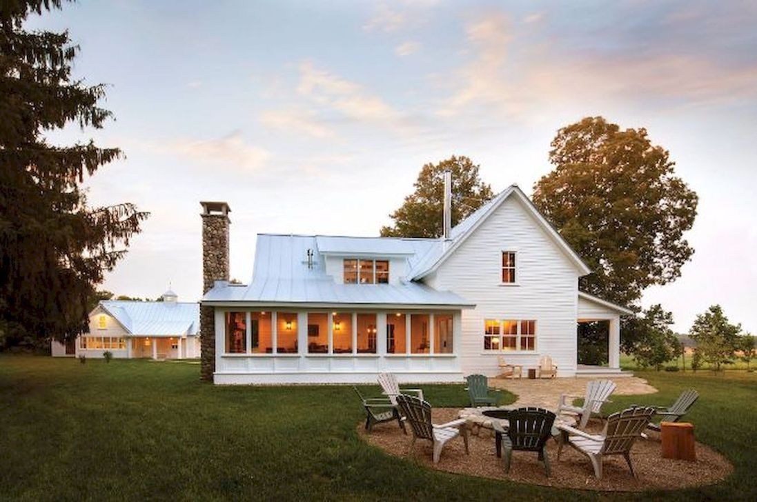20+ Fabulous White Farmhouse Design Ideas – TRENDECORS