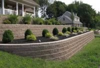 Gorgeous Front Yard Retaining Wall Ideas For Front House 06