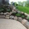 Gorgeous Front Yard Retaining Wall Ideas For Front House 47