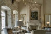 Impressive French Style Living Room Designs Ideas 11