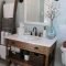 Popular Farmhouse Small Bathroom Decorating Ideas 18