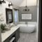 Popular Farmhouse Small Bathroom Decorating Ideas 22