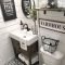 Popular Farmhouse Small Bathroom Decorating Ideas 28