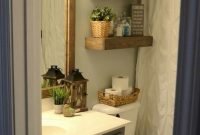 Popular Farmhouse Small Bathroom Decorating Ideas 41