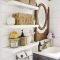 Popular Farmhouse Small Bathroom Decorating Ideas 45