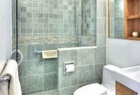 Awesome Bathroom Shower Ideas For Tiny House 52