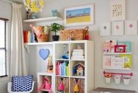 Cozy Bookcase Ideas For Kids Room 24