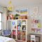 Cozy Bookcase Ideas For Kids Room 24