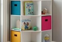 Cozy Bookcase Ideas For Kids Room 28