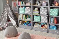 Cozy Bookcase Ideas For Kids Room 40